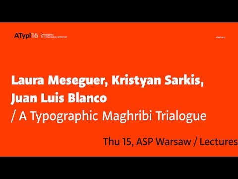 A Typographic Maghribi Trialogue