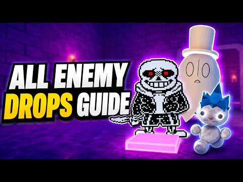 ALL ENEMY DROPS GUIDE (BOSSES, WEAPONS & SOUL SHARDS) in SOULS CROSSOVER X Roblox