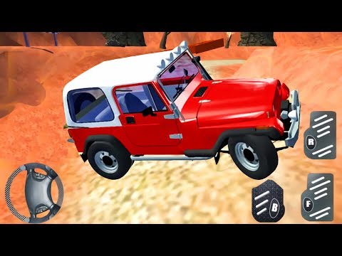 Real SUV Jeep Hill Drive 4x4 - Best Offroad Simulator | Land Cruiser | Android Gameplay