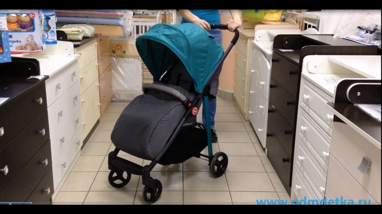 Happy Baby Crossby - прогулочная коляска marine