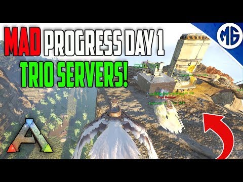 WE BACK IN DIS BOIS! 3 Man PvP Servers - Ark: Survival Evolved