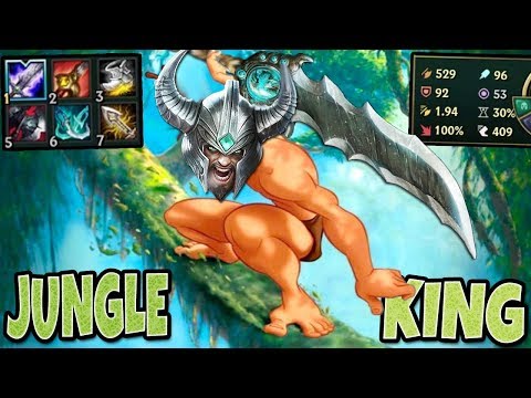 TRYNDAMERE THE JUNGLE KING 🔥 520 AD + 100% CRITICAL = DEATH 🔥 Jungle Tryndamere Season 9 Gameplay