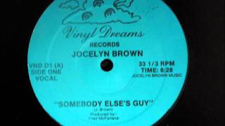 Jocelyn Brown - Somebody's Else's Guy video