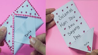 Download lagu cara mudah membuat ucapan hari ibu - Kartu ucapan hari ibu - DIY mother's day greeting card mp3