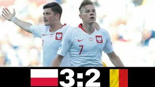 Polska 3:2 Belgia | Skrót Meczu | Mistrzostwa Europy U21 - Włochy