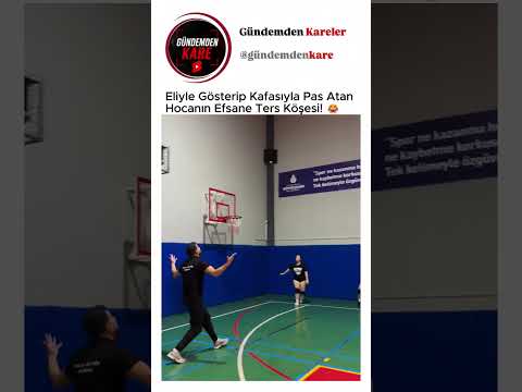 Voleybol Antrenmanında Hocanın O Komik Şaşırtmacası 😅🏐