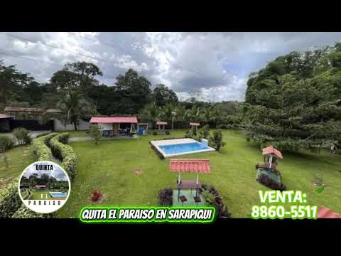 QUINTA EL PARAISO, EN VENTA EN SARAPIQUI, HEREDIA , COSTA RICA.