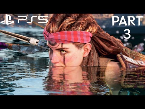 HORIZON FORBIDDEN WEST (PS5) Walkthrough Gameplay  - Part 3 (No Commentary)
