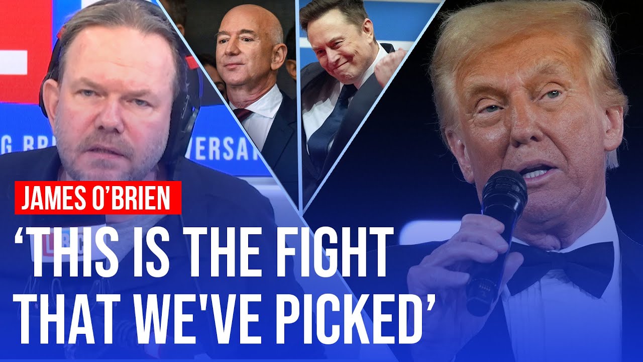 James O'Brien: 'How the hell we can stop the likes of Musk and Bezos?' | LBC