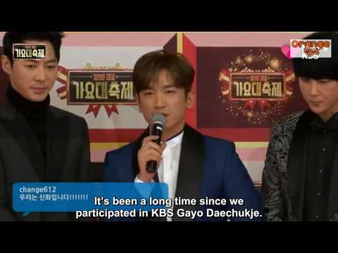 [ENG SUB] Shinhwa Red Carpet CUT 2016 KBS Music Festival