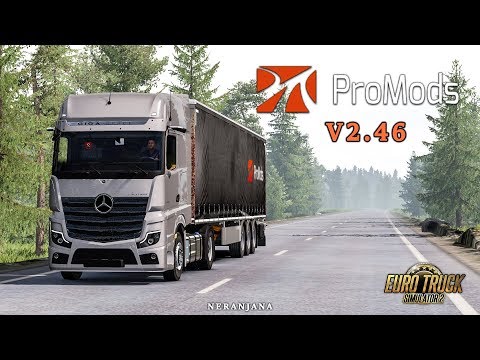 ProMods v2.46 Map Mod | Euro Truck Simulator 2 Mod [1.37]