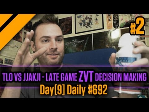 Day[9] Daily #692 - TLO vs Jjakji - Late Game ZvT Decision Making - P2