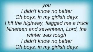 18247 Phoebe Snow - In My Girlish Days Lyrics