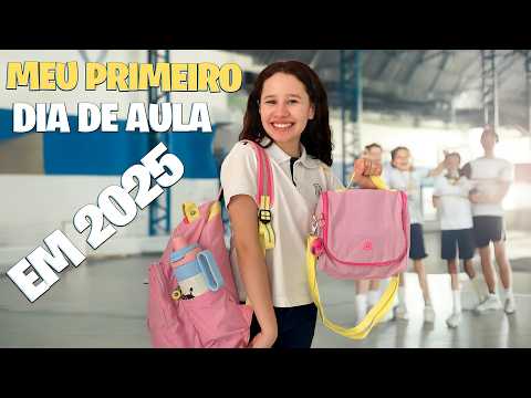 MY FIRST DAY OF SCHOOL 2025 - Valentina Pontes