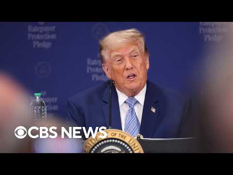 Trump talks plan to prevent ratepayers from shouldering costs of new AI data centers