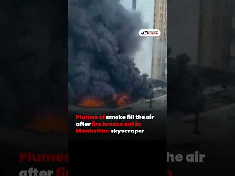 Massive Skyscraper Fire in Manhattan