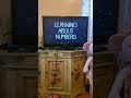 Opening To My Sesame Street Home Video Learning About Numbers 1986 VHS