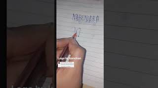 Surendra name logo ✨#shorts#shorts video#viral#y