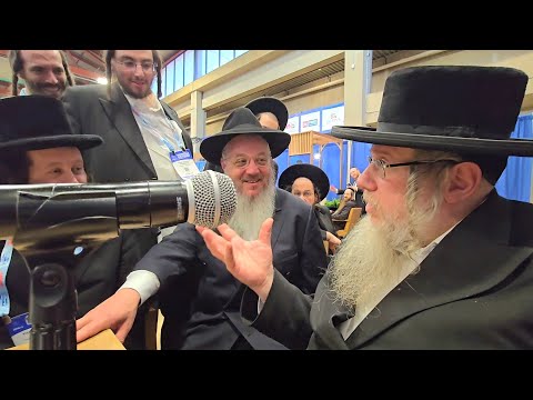 Toraso B'Umnaso: How It Started | R' Itche Rosenbaum & Hagaon R' Meir Tzvi Zwiebel @the Satmark Expo