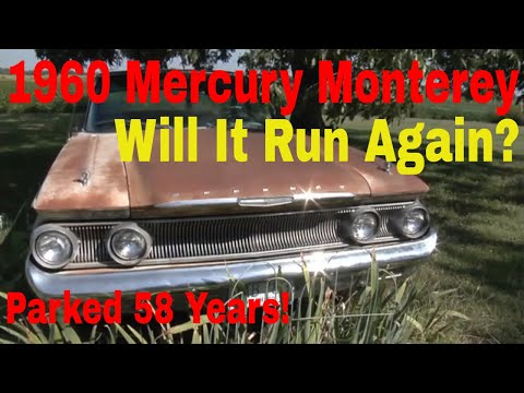 1960 Mercury Monterey, Parked 58 Years, Will it Run Again? Part 1