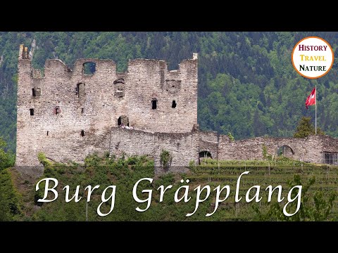 Die Geschichte der Burg Gräpplang - Flums - St.Gallen - Burgen und Schlösser der Schweiz