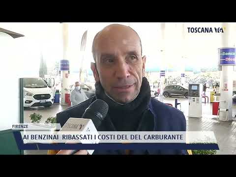 2022-03-23 FIRENZE - AI BENZINAI  RIBASSATI I COSTI DEL DEL CARBURANTE