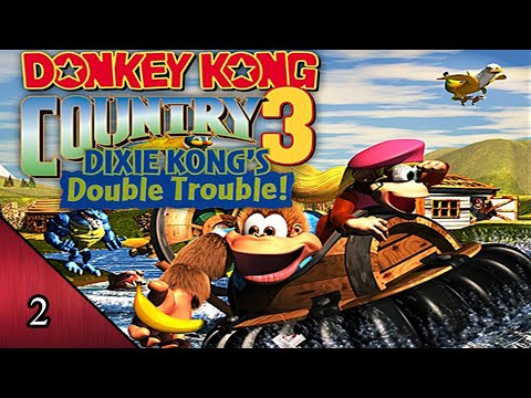 Donkey Kong Country 3: Dixie Kong's Double Trouble (Wii U) Playthrough Part 2 || Return To Monke
