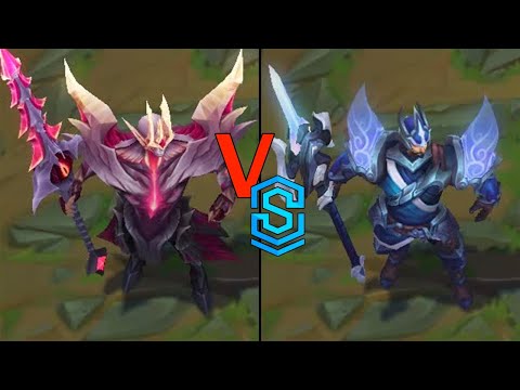 Prestige Visions of the Fallen Jarvan IV VS SSG Jarvan IV