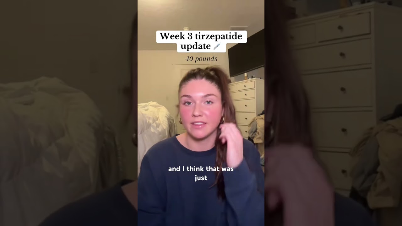 Week 3 update! Down 10 pounds 💉#glp1journey#glp1community#tirzepatideweightloss