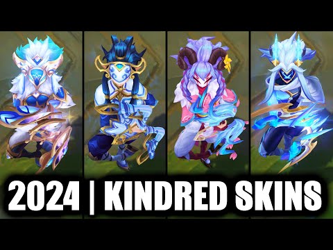 ALL KINDRED SKINS SPOTLIGHT 2024 | League of Legends