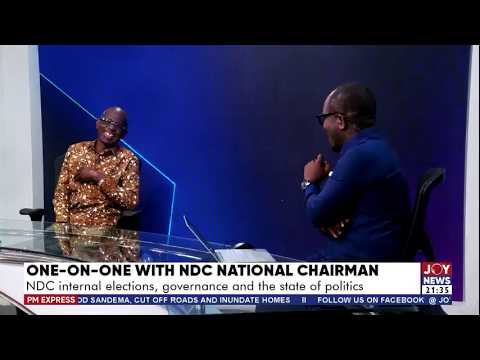 PM Express, Evans Mensah sits with Johnson Asiedu Nketiah, Chairman, NDC | Joy News (4-8-26)