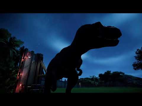 Jurassic World Evolution T. Rex Release | Epic Dinosaur Entrance!