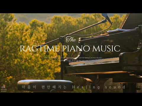 [Hot Music] Ragtime Piano Cafe🍃Fun and cheerful piano classical music🎵
