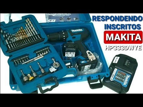 RESPONDENDO INSCRITOS MAKITA HP333DWYE