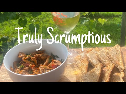 An Unexpected Treat from Mother Nature: Chanterelles on Toast Points