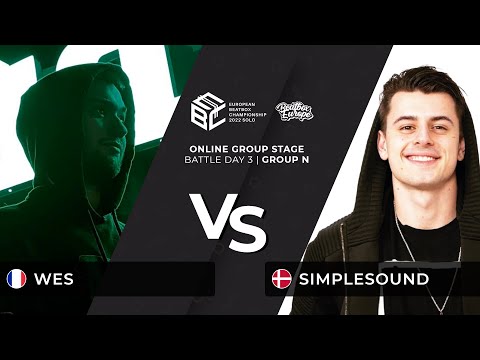 Wes 🇫🇷 vs. Simple-Sound 🇩🇰 // European Beatbox Championship 2022