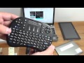 Відео Бездротова смарт клавіатура з тачскрином для телевізорів та ПК MWK08/i8