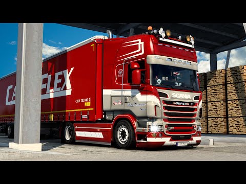 ETS2 RJL Scania R560 Low Deck - ProMods 2.55 Scandinavia [1826] EURO TRUCK SIMULATOR 2