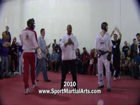 Doug Ruggieri v Damon Samson - Men's team sparring - 2010 Ocean States