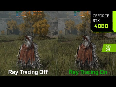 ELDEN RING Ray Tracing On vs Off - Graphics/Performance Comparison | RTX 4080 4K Max Settings