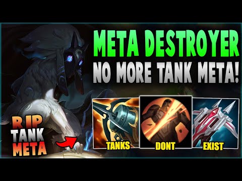 Meta Destroyer Kindred Removes Tanks From The Games! (RIP Tanks)