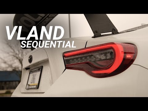 NEW PARTS! VLAND Sequential Taillights Install | FRS BRZ 86