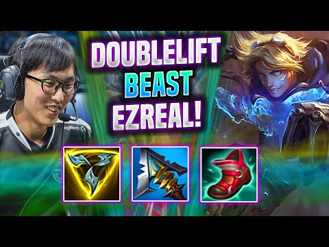 DOUBLELIFT IS A BEAST WITH EZREAL! - Doublelift Plays Ezreal ADC vs Veigar! | Season 2022