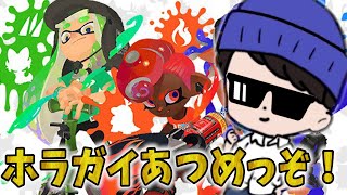 【スプラ3】ポケモンコラボフェス予備祭開幕！ホラガイあつめっぞ！！！【スプラトゥーン3】
