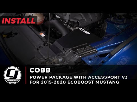 2015-2023 Mustang Install | COBB Stage 1+ Power Package with an Accessport V3