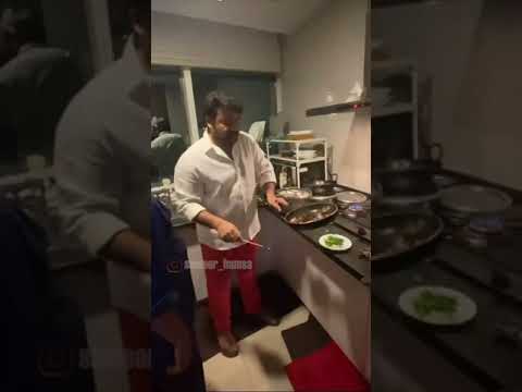 Mohanlal Cooking Viral Video
