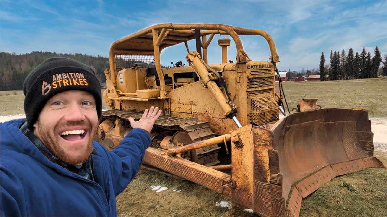 I Bought another MASSIVE Caterpillar D8 Dozer! (sight unseen)