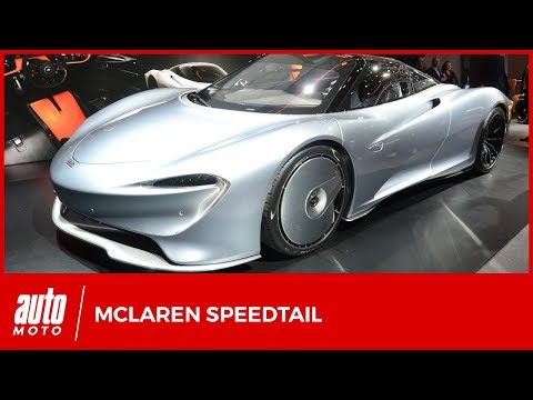 McLaren Speedtail : digne héritière de la F1 ?