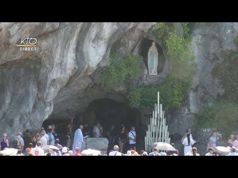 Chapelet du 4 août  2022 à Lourdes