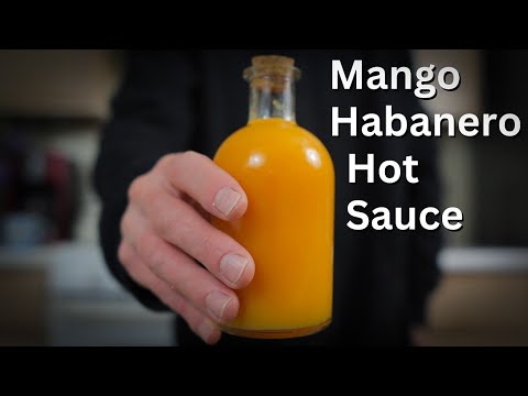 Easy Lacto Fermented Mango Habanero Hot Sauce Recipe You Can Make At Home!